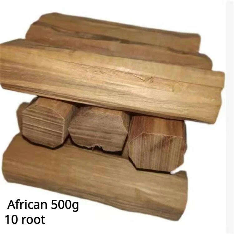 Old Mountain Sandalwood Log Material Natural Wild African Sandalwood Air Purification Carved Buddha Beads Aromatherapy Material - KIMLUD