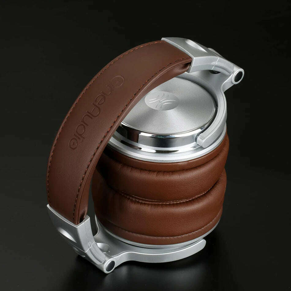 Oneodio Pro 30 Professional Studio DJ Headphones With Microphone Over Ear Wired Earphones HiFi Monitors Foldable Gaming Headset - KIMLUD