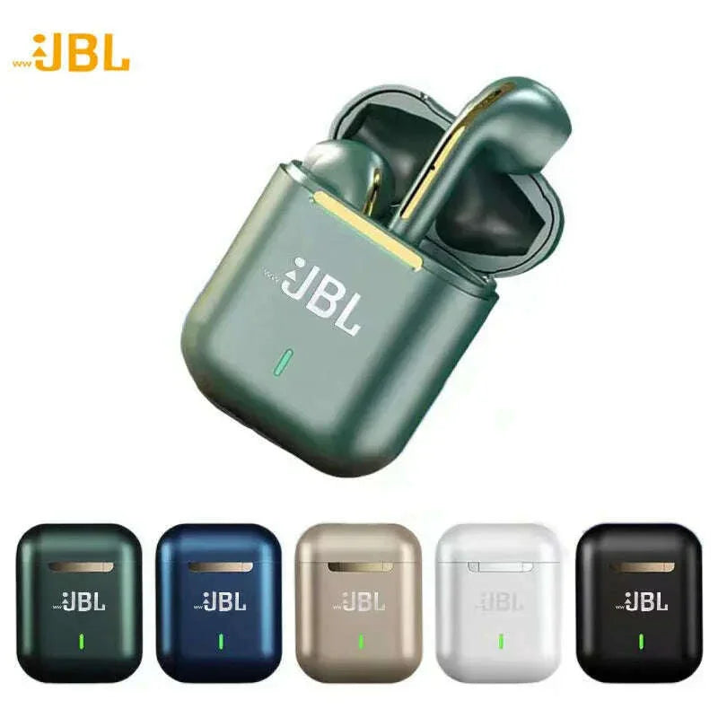 KIMLUD, J18 Wireless Earphones Bluetooth Headphones True Stereo Sport Game TWS Earbuds In Ear With Mic Touch, KIMLUD Womens Clothes