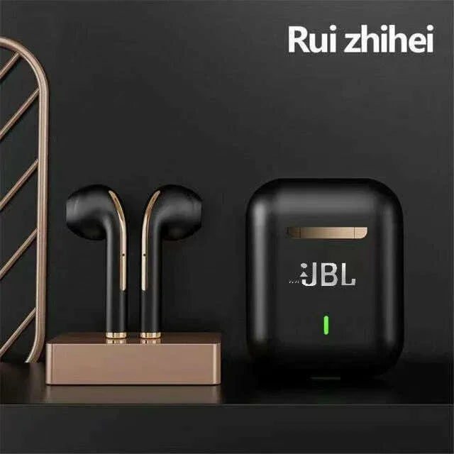 KIMLUD, J18 Wireless Earphones Bluetooth Headphones True Stereo Sport Game TWS Earbuds In Ear With Mic Touch, KIMLUD Womens Clothes