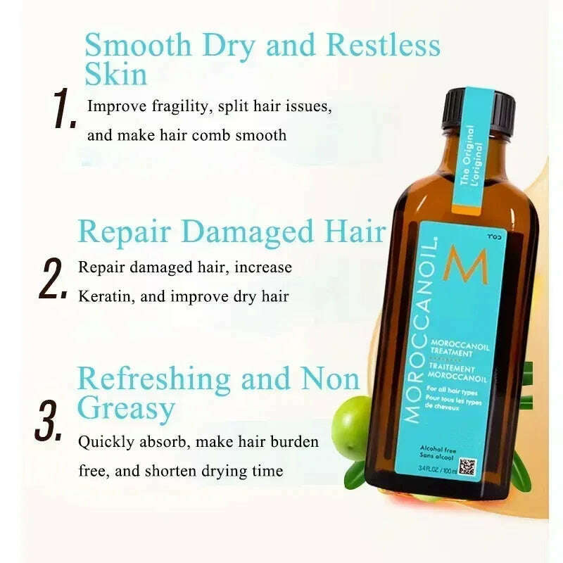KIMLUD, Original Hair Care Essential Oil And Conditioner Nourish And Repair Dry And Damaged Hair Moisturize And Smooth Hair Care Product, KIMLUD Womens Clothes