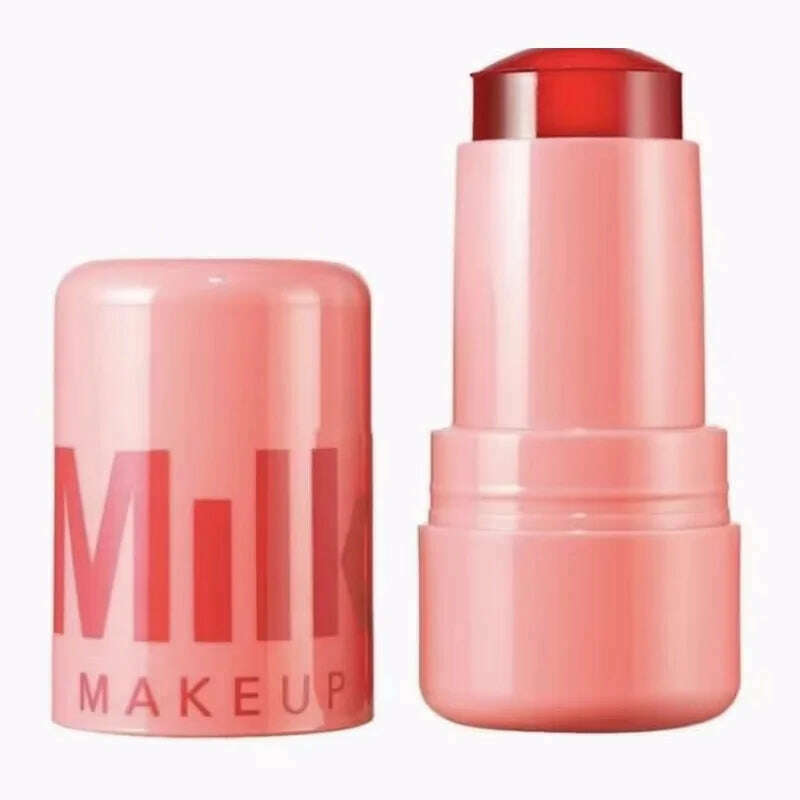 KIMLUD, Original Jelly Blush Stick Milk Makeup Lasting Brightens Facial Cheek Stick 3-in-1 Moisturizing Flash Lip Gloss Lip Gloss Face R, KIMLUD Womens Clothes