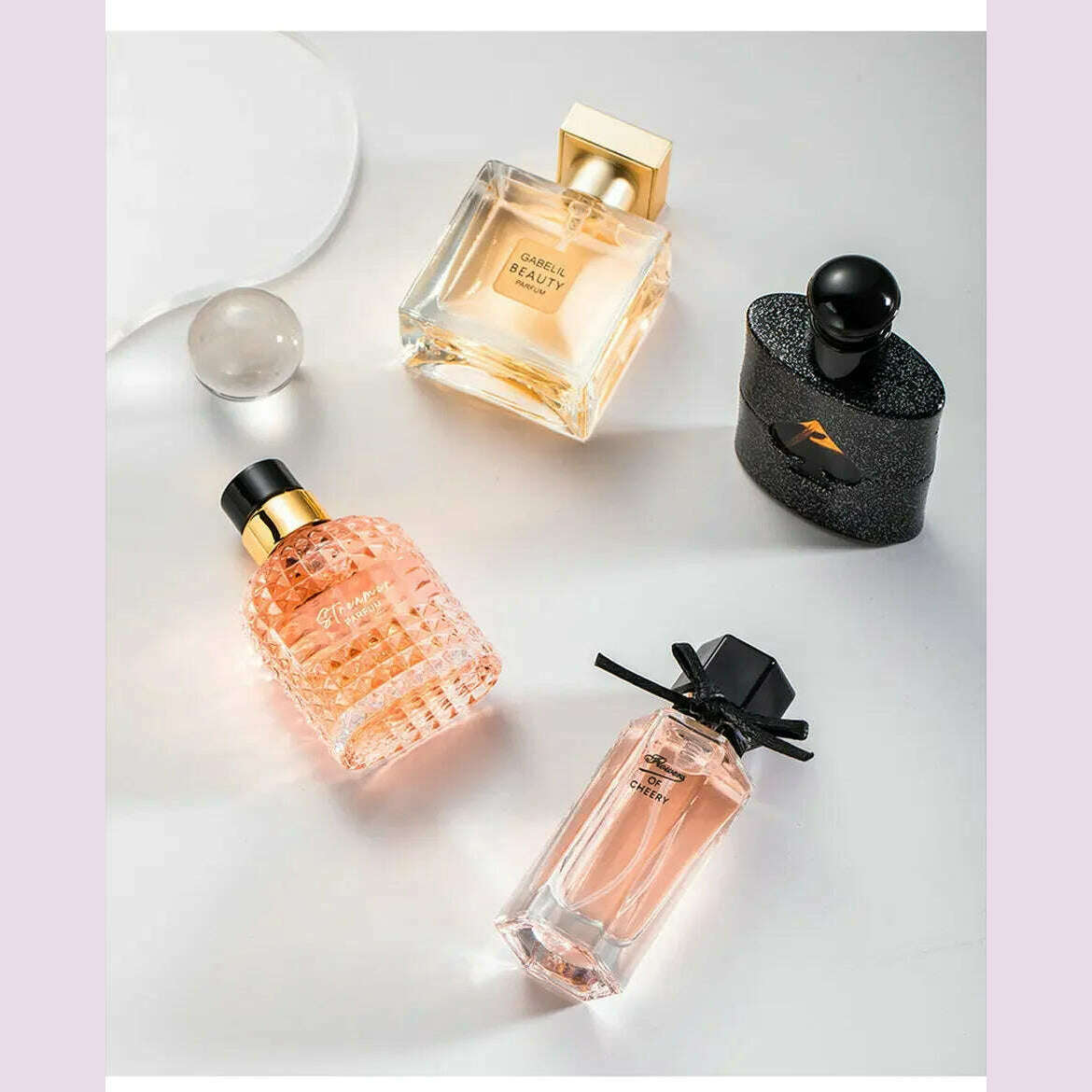 KIMLUD, Original Women Perfume 105ml Gift Box Four Piece Set Fresh Lasting Fragrance Eau De Parfum Plant Floral Scent Fresh Духи Женские, KIMLUD Womens Clothes