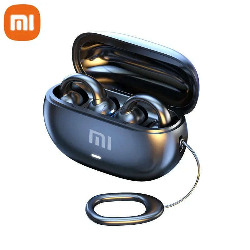 KIMLUD, Original Xiaomi M55 Wireless Earbuds Bluetooth Headset Charging Earphones Ear-hook Headphone Sport Game With Mic Pods, KIMLUD Womens Clothes