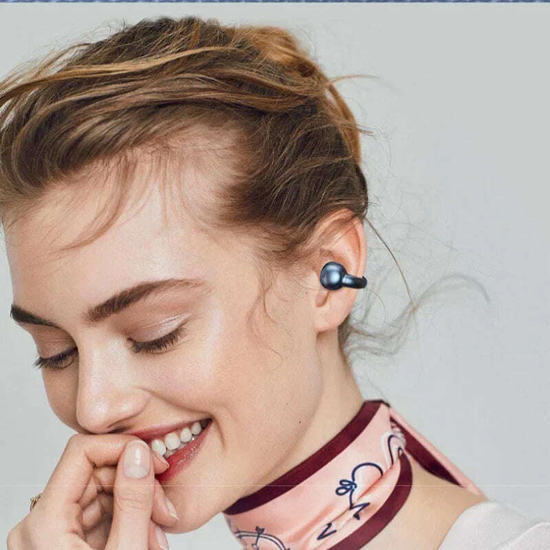 KIMLUD, Original Xiaomi M55 Wireless Earbuds Bluetooth Headset Charging Earphones Ear-hook Headphone Sport Game With Mic Pods, KIMLUD Womens Clothes