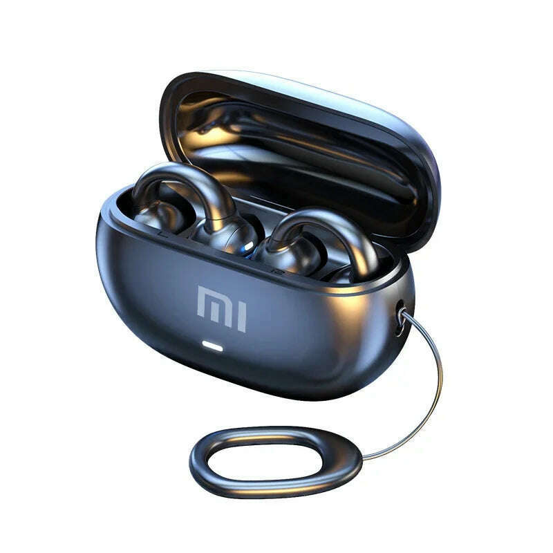 KIMLUD, Original Xiaomi M55 Wireless Earbuds Bluetooth Headset Charging Earphones Ear-hook Headphone Sport Game With Mic Pods, KIMLUD Womens Clothes