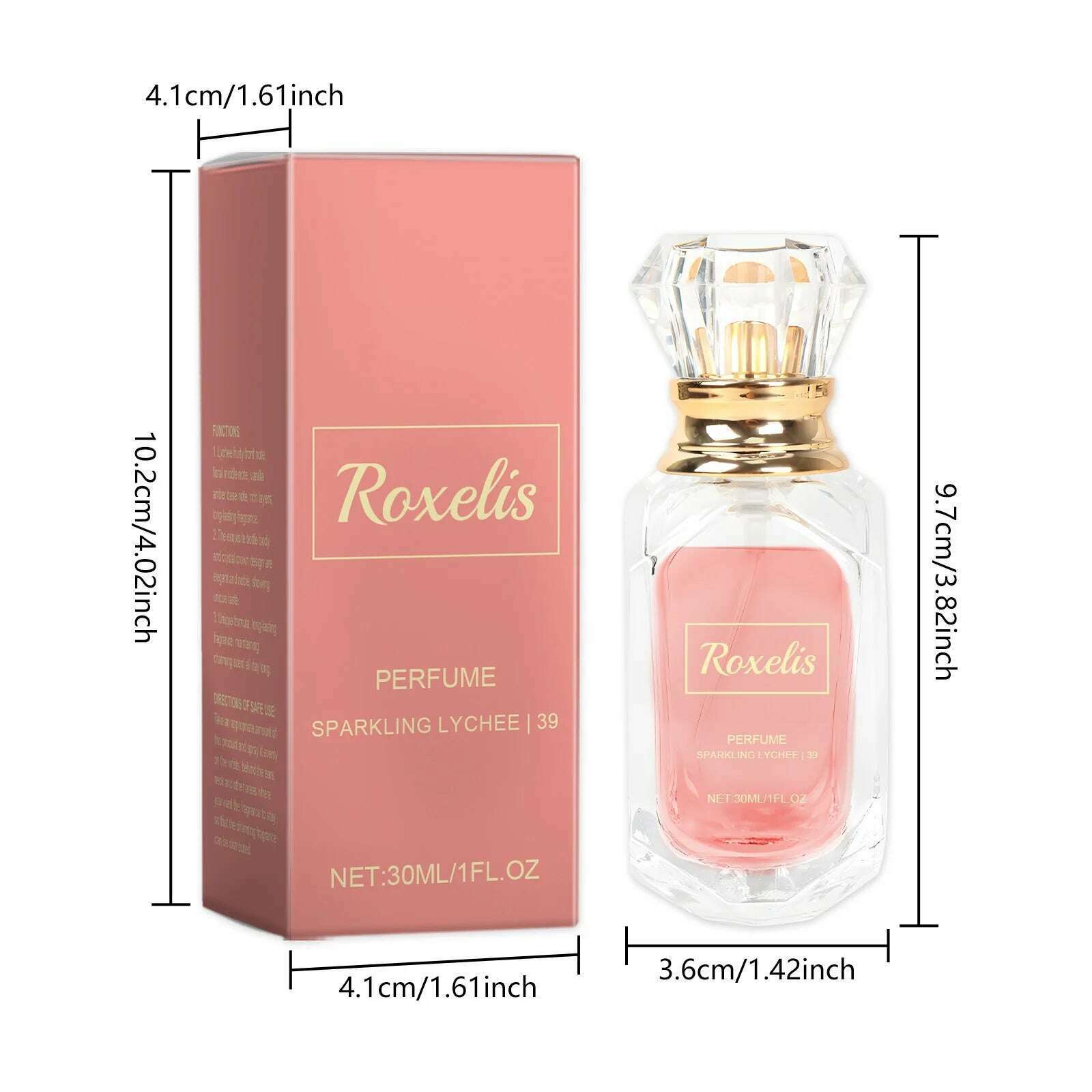 KIMLUD, Ouhoe 30ml Lychee Floral Scent Perfume Spray Charming Flirting Dating Light Fragrance Attract Floral Scent Pheromone Perfume, KIMLUD Womens Clothes