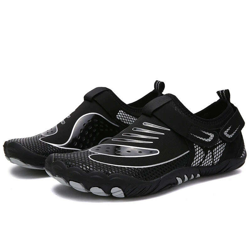 KIMLUD, Outdoor Sneakers Men Aqua Shoes Beach Sandal Summer Water Shoes Quick Dry River Upstream Breathable Hiking Wading River Sea, 35 / Black, KIMLUD APPAREL - Womens Clothes