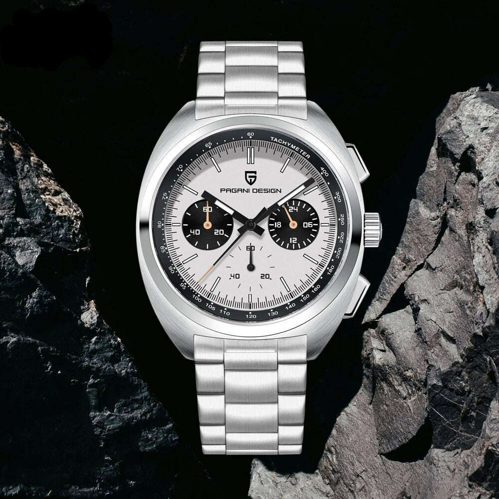 KIMLUD, PAGANI DESIGN 2023 NEW Turtle Back Chronograph 1782 fashion quartz wristwatch for Man Luminous Waterproof Watch Reloj hombre, KIMLUD Womens Clothes