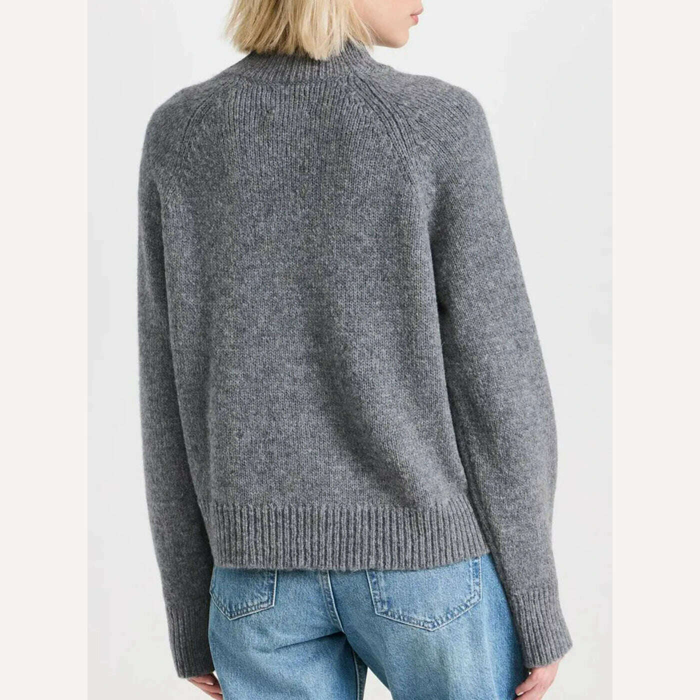 KIMLUD, Paris Cashmere Sweaters For Women Autumn Winter Clothes 2023 Designer Fashion Pullovers Sweater Casual Jumper Tops Female, KIMLUD Womens Clothes