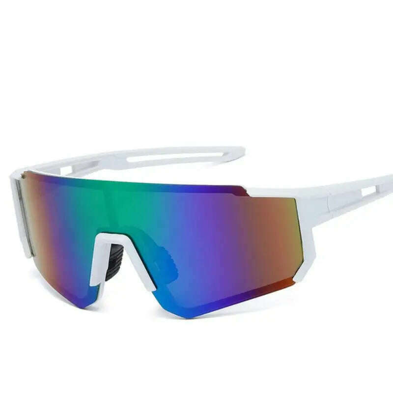 PC Bicycle Cycling Glasses Road Bike Eyewear Mountain Bicycle Sunglasses Men Women Outdoor Sports Cycling Goggles Unisex - KIMLUD