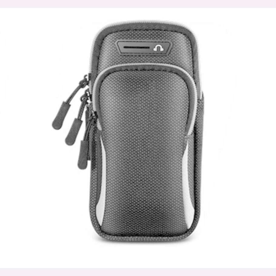 Phone Arm Bag with Headphone Jack Waterproof Breathable Sports Running Bag Gym Mobile Phone Holder - KIMLUD