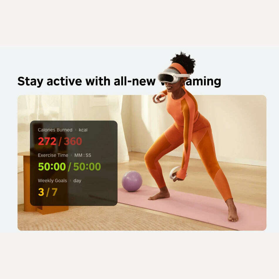 KIMLUD, Pico 4 VR Headset All-In-One Virtual Reality Headset Pico4 3D VR Glasses 4K+ Display For Metaverse Stream Gaming, KIMLUD Womens Clothes