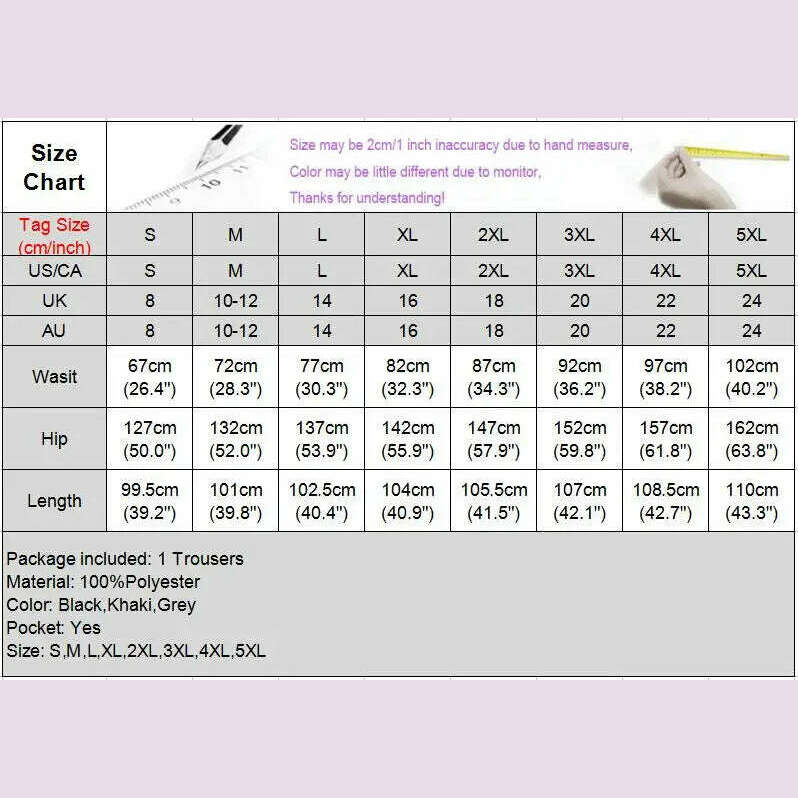 Plus Size 5XL VONDA Elegant Women Wide Leg Pants 2024 Casual Solid Color Long Trousers Loose Pockets Fashion High Waist Pantalon - KIMLUD