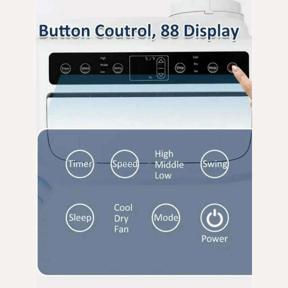 KIMLUD, Portable air conditioner home smart 12000 btu standing aircon room mobile air conditioners, KIMLUD Womens Clothes