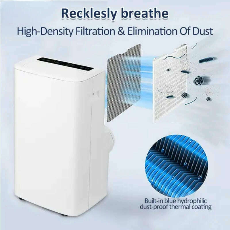 KIMLUD, Portable air conditioner home smart 12000 btu standing aircon room mobile air conditioners, KIMLUD Womens Clothes