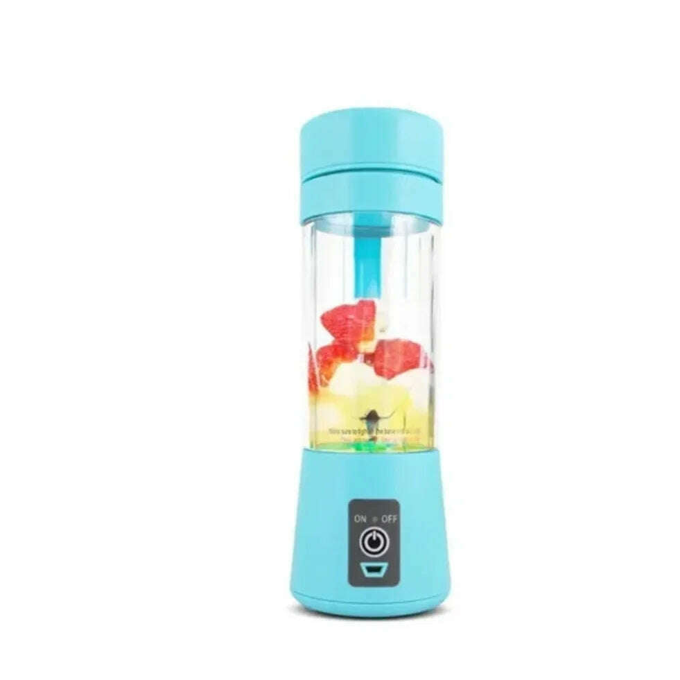 KIMLUD, Portable Mini Blender for Shakes and Smoothies Rechargeable USB 380ML Traveling Fruit Juicer Cup Hand Fruit Blender Juicing Cup, KIMLUD Womens Clothes