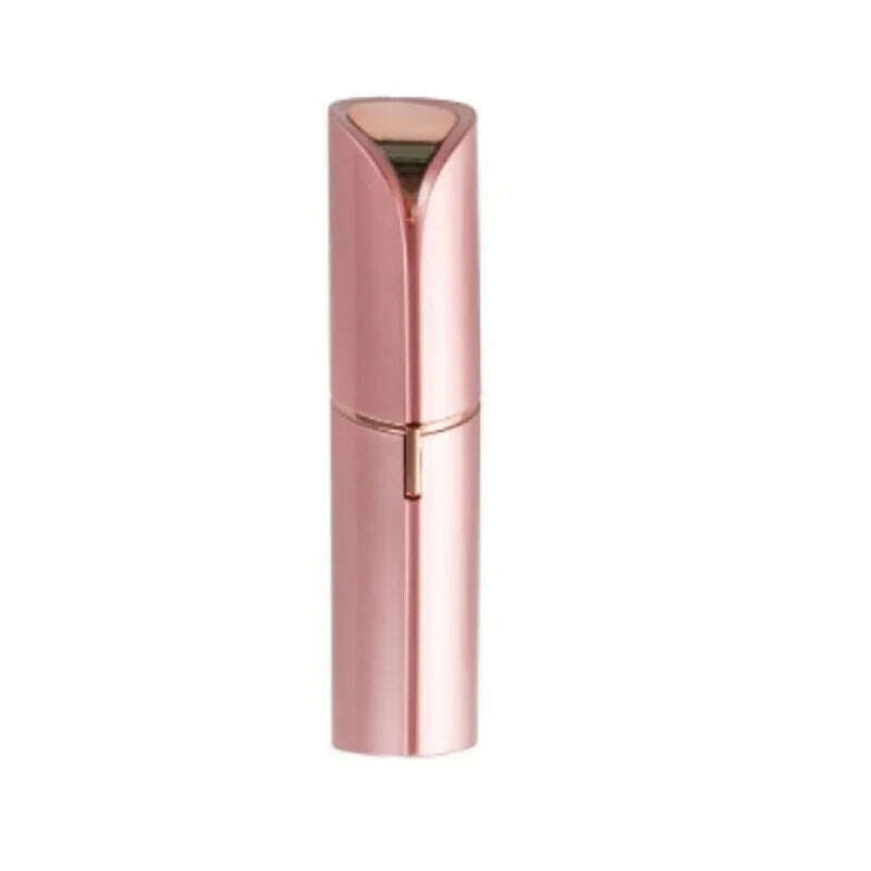 Portable Mini Electric Epilator Lipstick Shape Safe Painless Women Shaver Body Facial Bikini Underarm Hair Removal Shaving Tool - KIMLUD