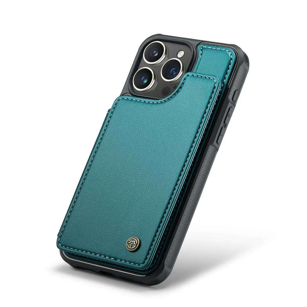 KIMLUD, Premium Pu Leather Phone Case For iPhone 15 14 promax 13 12 11 cover For Apple Iphone xr xs 6 7 8 Fashion Card Wallet Holder New, 2 / for iPhone 8(5.8"), KIMLUD APPAREL - Womens Clothes