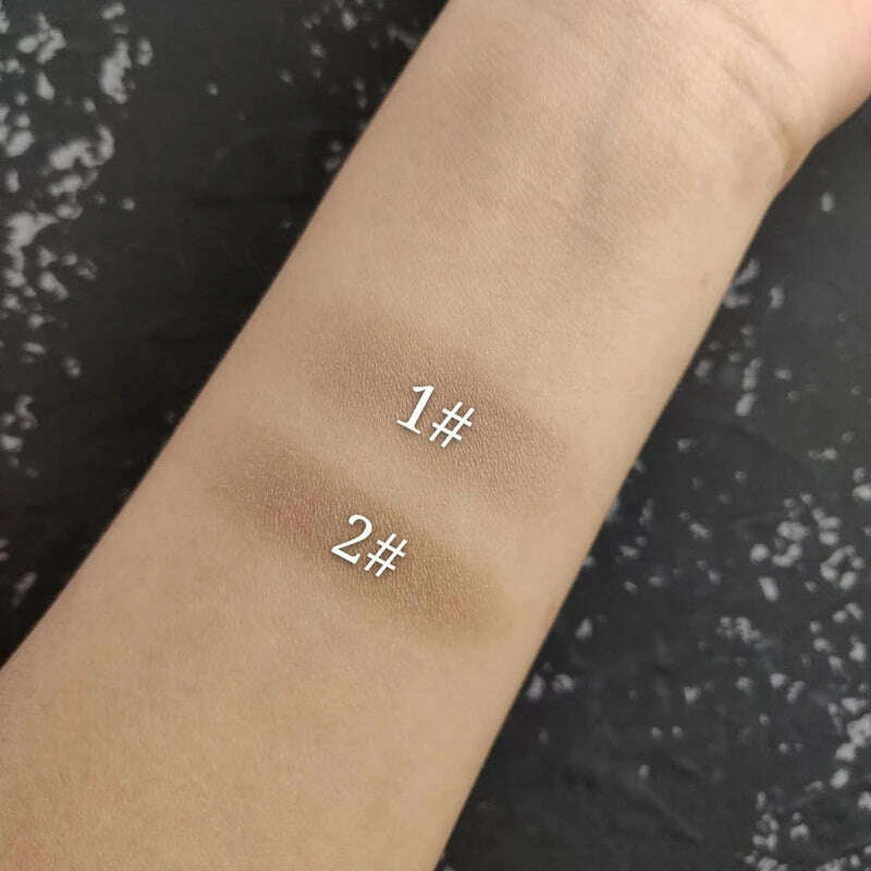 KIMLUD, Pressed Shading Bronzer Powder 2 Colors Dark Ang Light Face Contouring Powder Palette Hairline Shadow Powder Makeup Tool, KIMLUD Womens Clothes