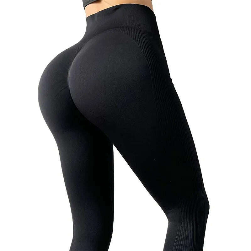 KIMLUD, Print Seamless Leggings Women Soft Workout Tights Fitness Outfits Yoga Pants High Waisted Gym Wear Lycra Spandex Leggings, Style 2--Color 4 / S, KIMLUD APPAREL - Womens Clothes
