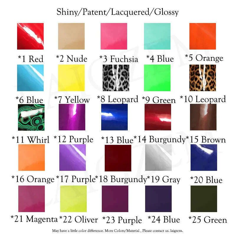 SEIIHEM Women Knee High Boots Platform Side Full Zip Up Thick High Heels Boots Faux Leather Unisex Shoes Woman Big Size 41 45 52 - KIMLUD