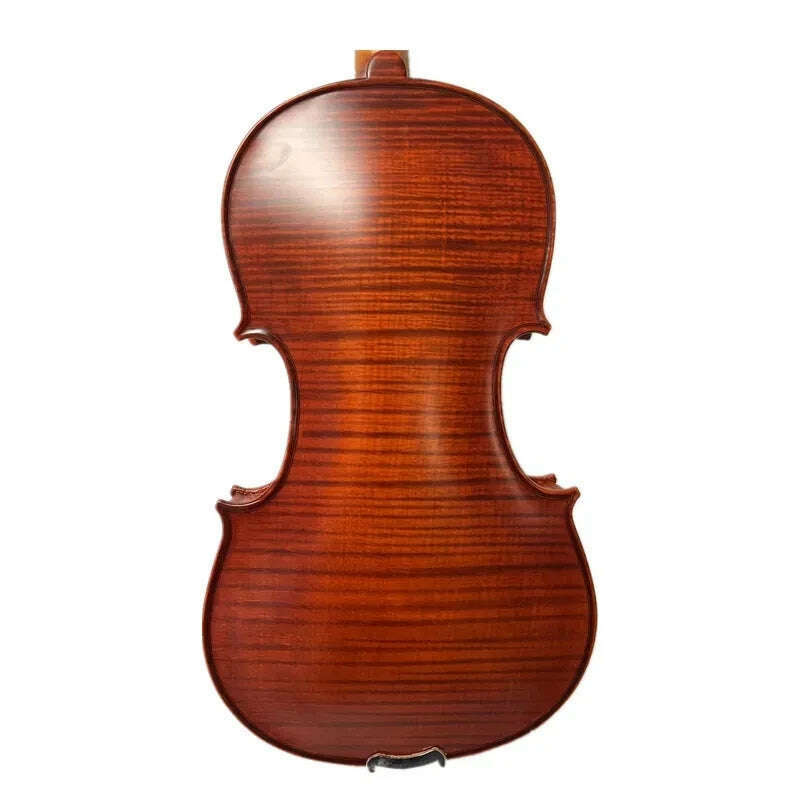 KIMLUD, Strad style SONG Master 4/4 violin ,Whole best flamed back, Indonesia A grade ebony accessories#15400, KIMLUD Womens Clothes