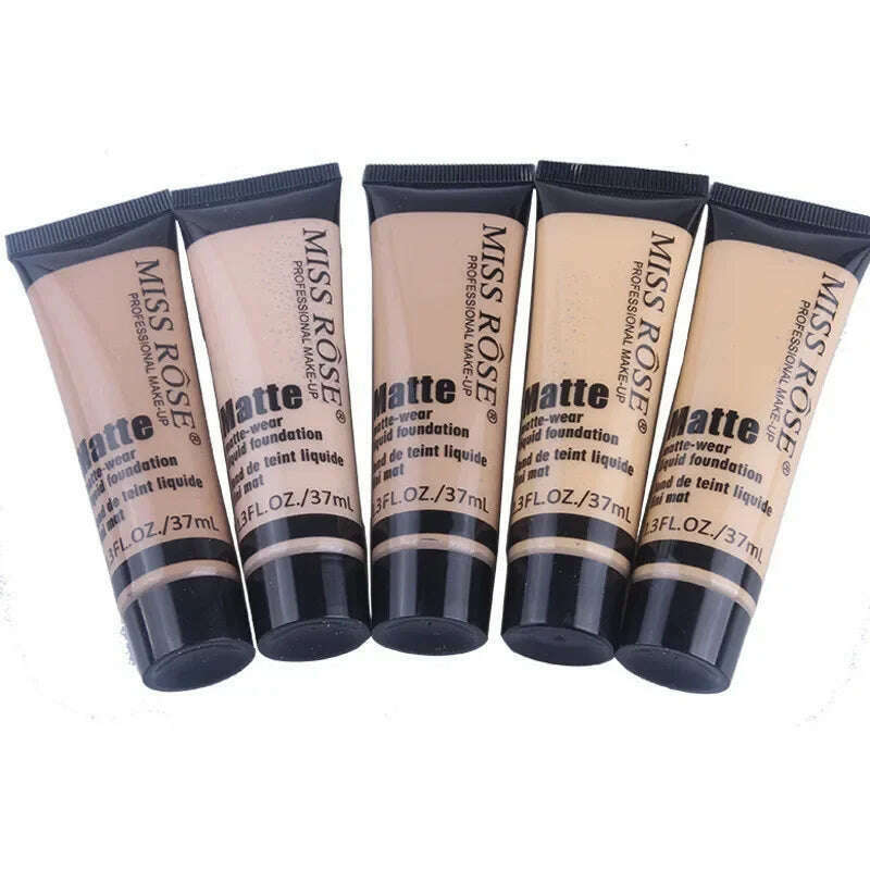 Professional Base Matte Liquid Foundation Makeup Waterproof Face Concealer Foundation Cosmetics Repair Face Make Up - KIMLUD