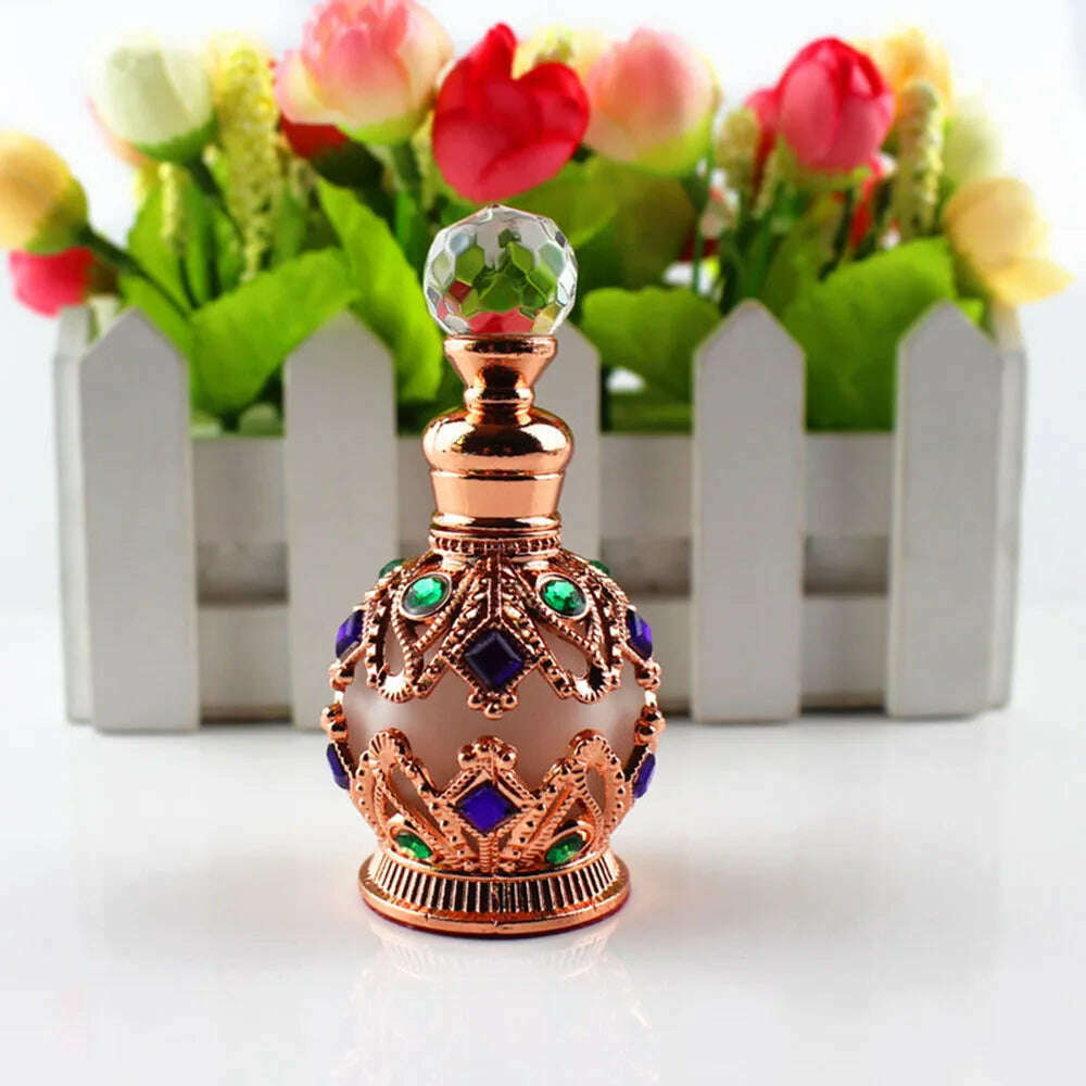 KIMLUD, Professional Middle East Style Weeding Decoration Arab Style Empty Bottle Perfume Container Refillable Bottles Perfume Bottle, 2, KIMLUD APPAREL - Womens Clothes