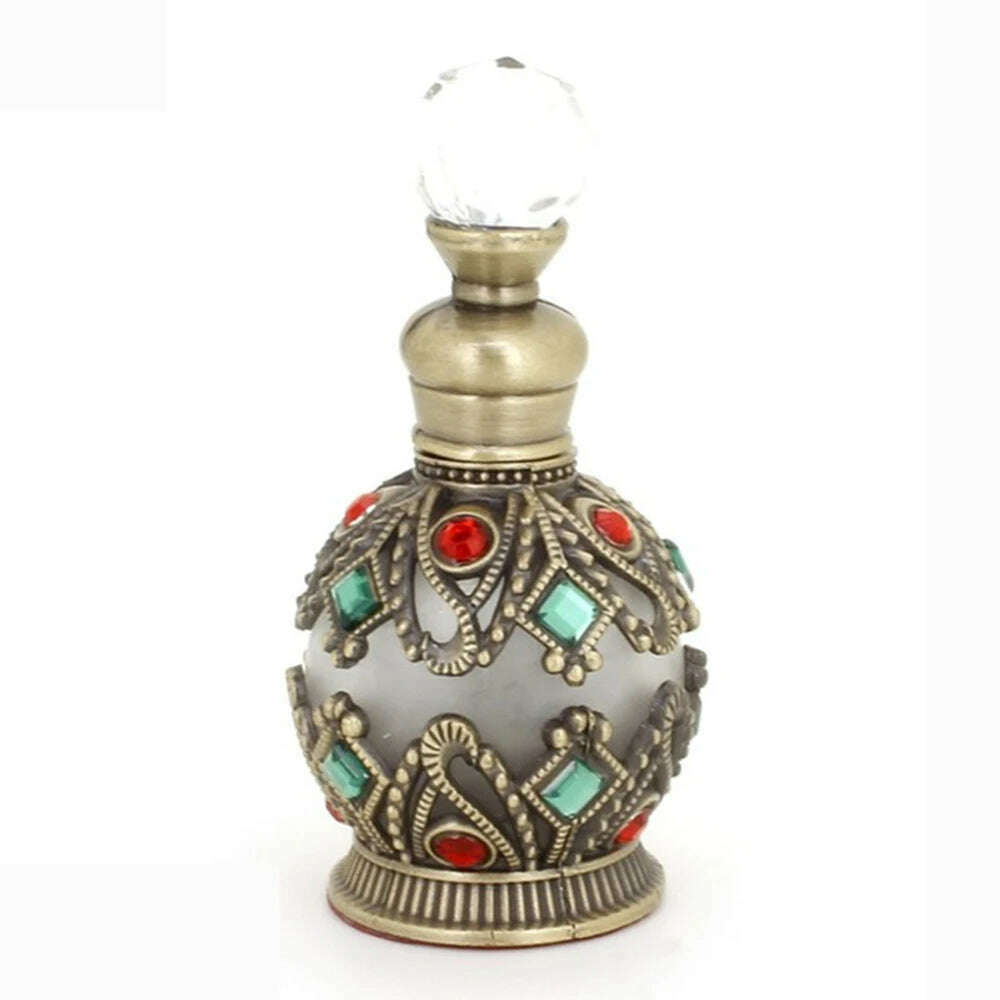 KIMLUD, Professional Middle East Style Weeding Decoration Arab Style Empty Bottle Perfume Container Refillable Bottles Perfume Bottle, 3, KIMLUD APPAREL - Womens Clothes