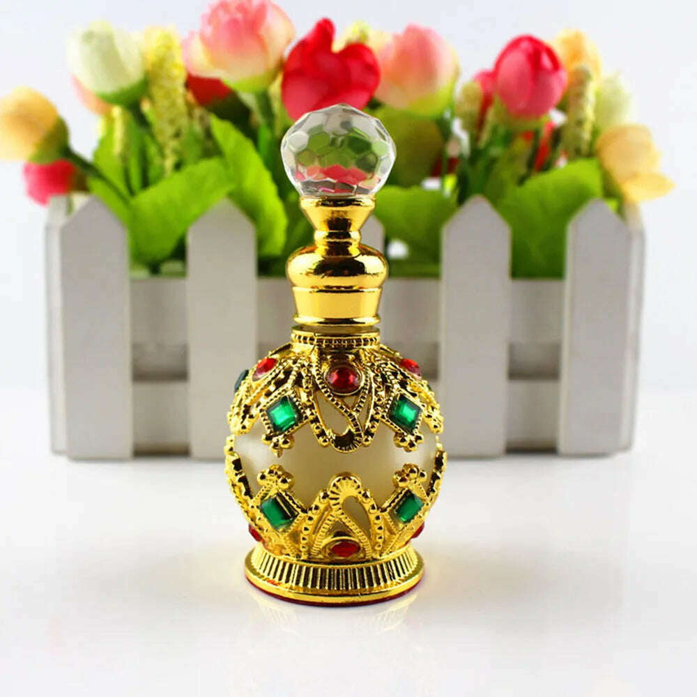KIMLUD, Professional Middle East Style Weeding Decoration Arab Style Empty Bottle Perfume Container Refillable Bottles Perfume Bottle, 1, KIMLUD APPAREL - Womens Clothes