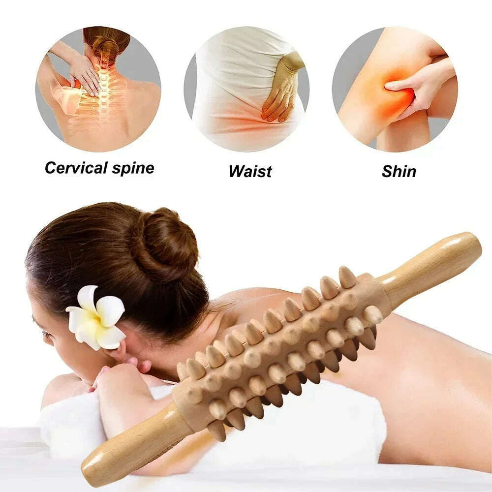 KIMLUD, Professional Wood Therapy Massage Tools, Maderoterapia Kit for Anticellulite, Gua Sha Tools for Body Shaping, Muscle Pain Relief, KIMLUD Womens Clothes