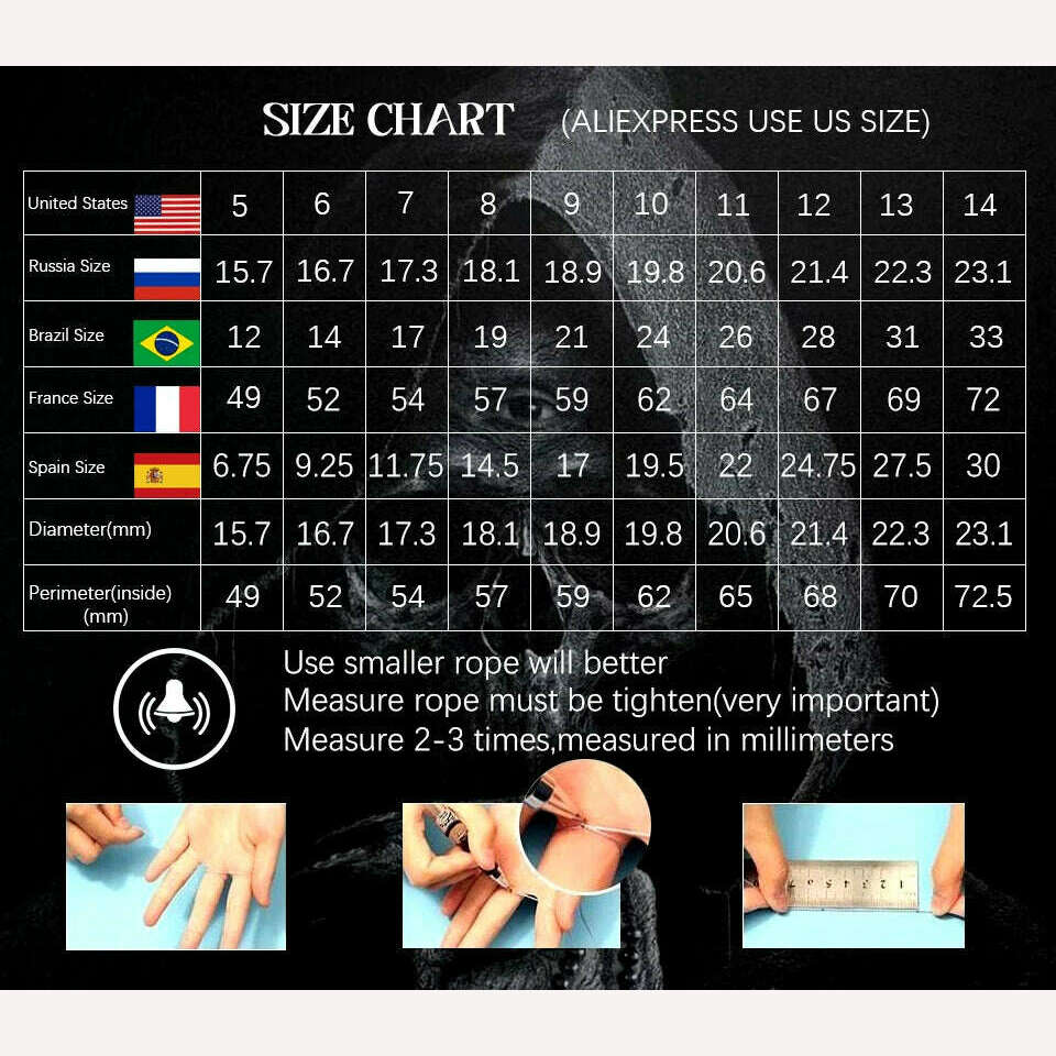 KIMLUD, Punk Retro Lion Head Ring Fashion Unique Stainless Steel Animal Ring Creative Personality Men's Boys Jewelry Gifts Wholesale, KIMLUD Womens Clothes