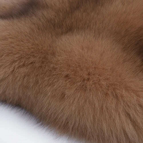 KIMLUD, real fox fur coat ladies natural fox fur coat long sleeve hooded women real fox fur coat X-long, as picture 11 / M, KIMLUD APPAREL - Womens Clothes