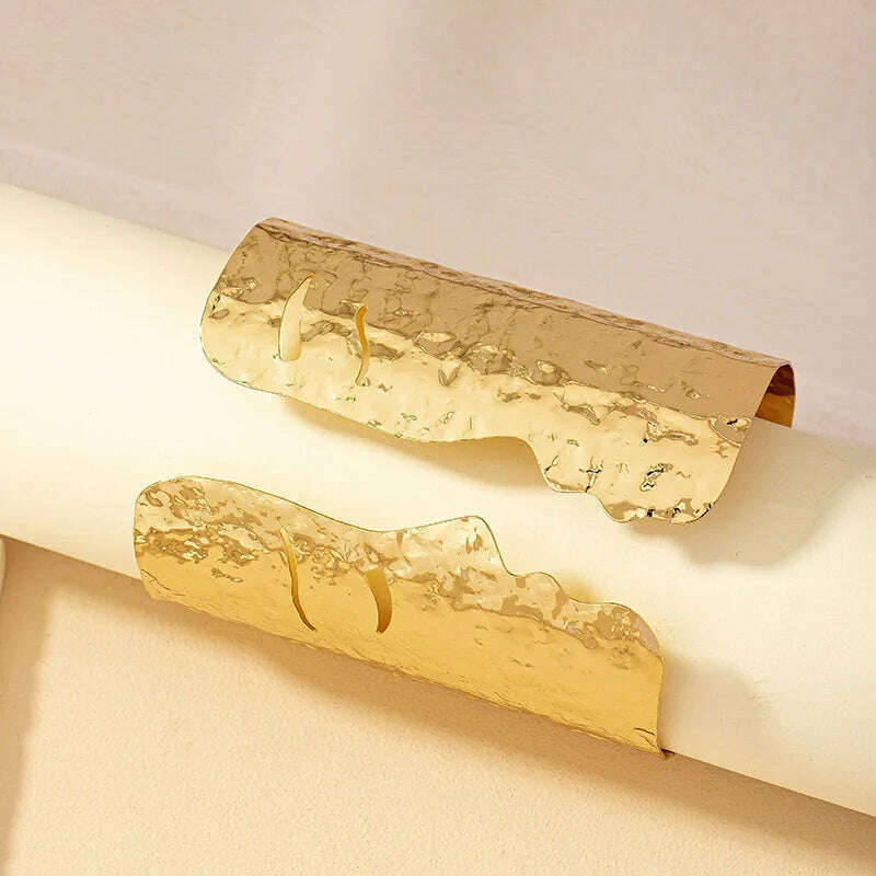 Retro Exaggerated Face Opening Bracelet For Women Hip-hop Temperament Punk Party Holiday Fashion Jewelry B044 - KIMLUD