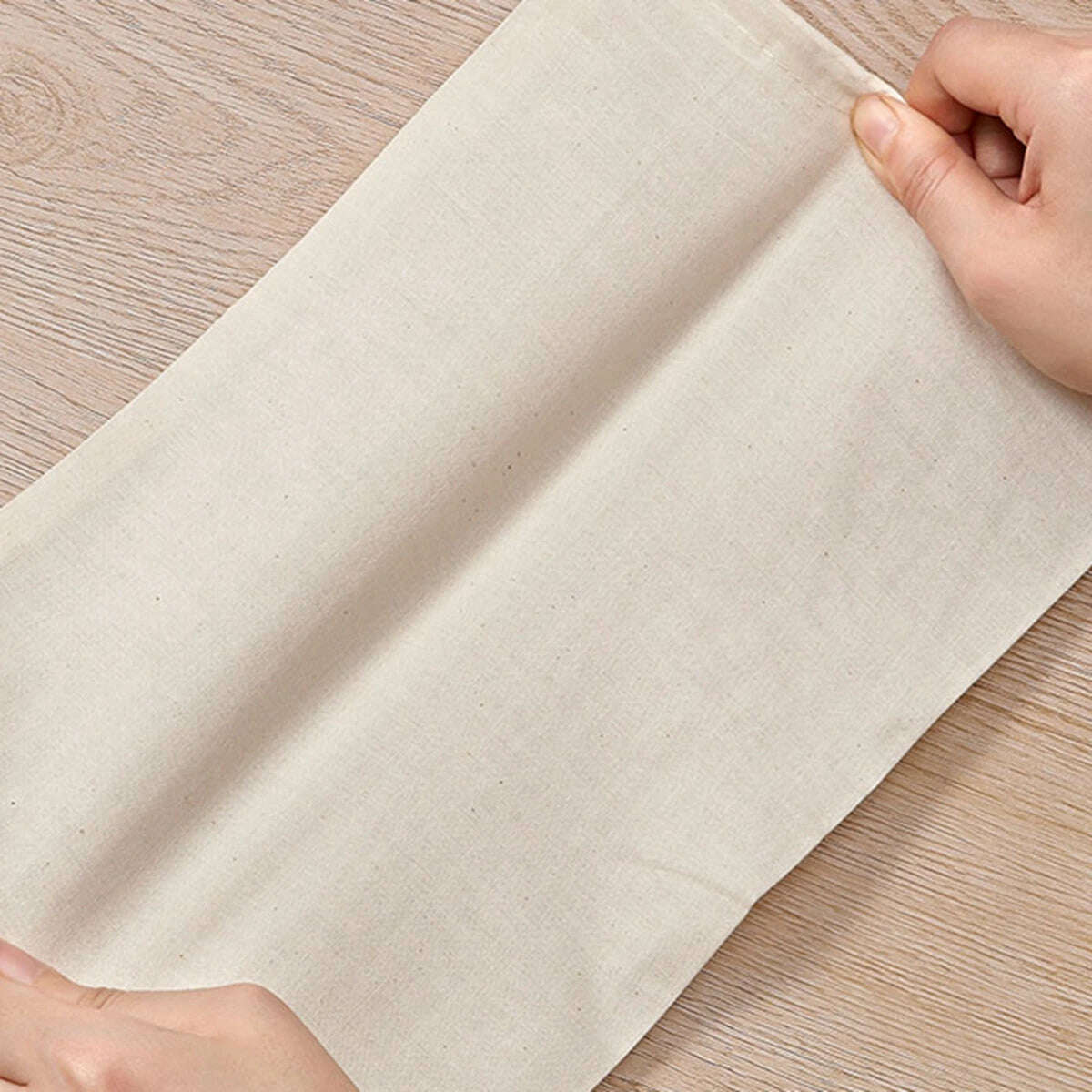 Reusable Nut Milk Bags Strainers Unbleached Natural Cotton Cheesecloth Bag Food Cheese Yogurt Filter Kitchen Fine Mesh Strainer - KIMLUD