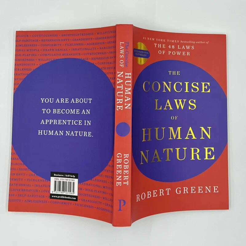 KIMLUD, Robert Green's Concise 48 Laws of Power Political Leadership Political Philosophy and Motivation Book, KIMLUD Womens Clothes