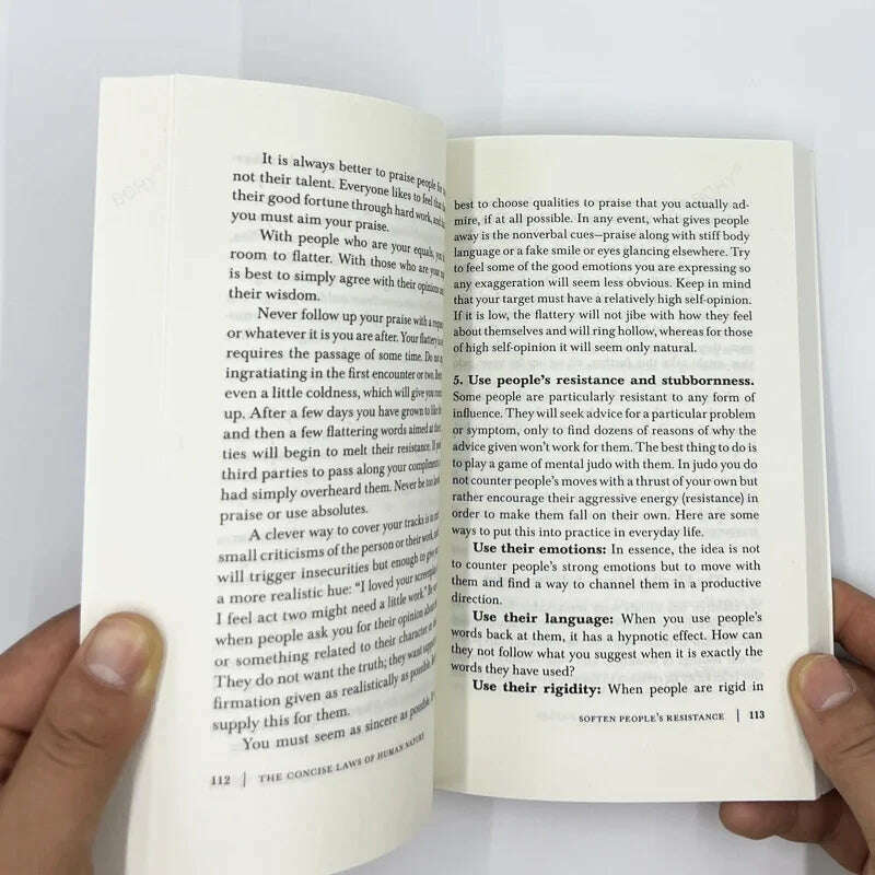 KIMLUD, Robert Green's Concise 48 Laws of Power Political Leadership Political Philosophy and Motivation Book, KIMLUD Womens Clothes