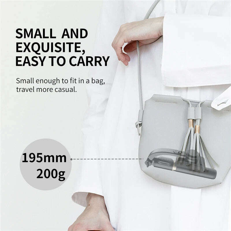 Roreta 2023 NEW Gimbal Stabilizer Selfie Stick Foldable Wireless Tripod with Bluetooth Shutter Monopod for IOS Android - KIMLUD