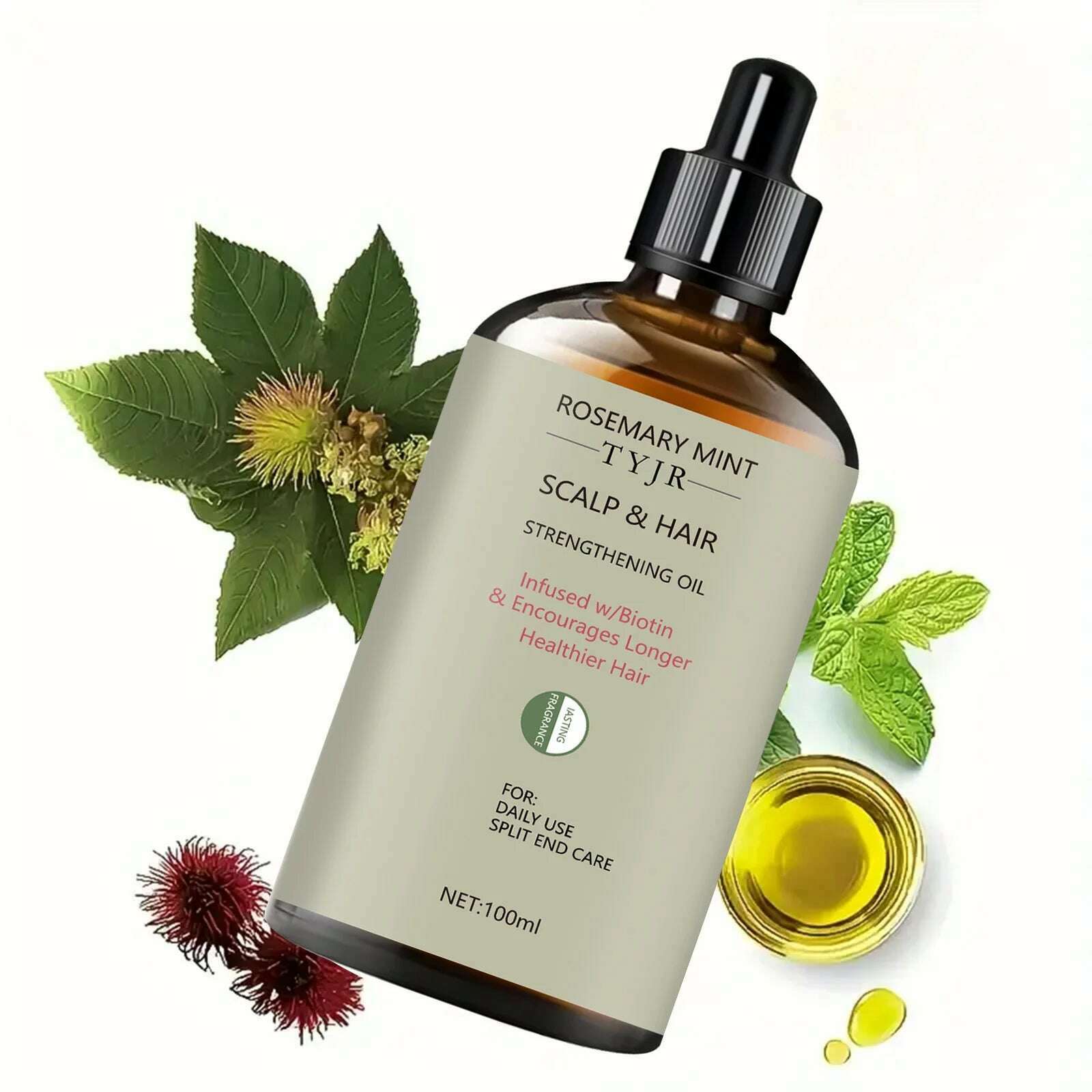 Rosemary essential oil for skin care, massage, shower, diffuser and relaxing essential oil for face, body, nails, hair,eyelashes - KIMLUD