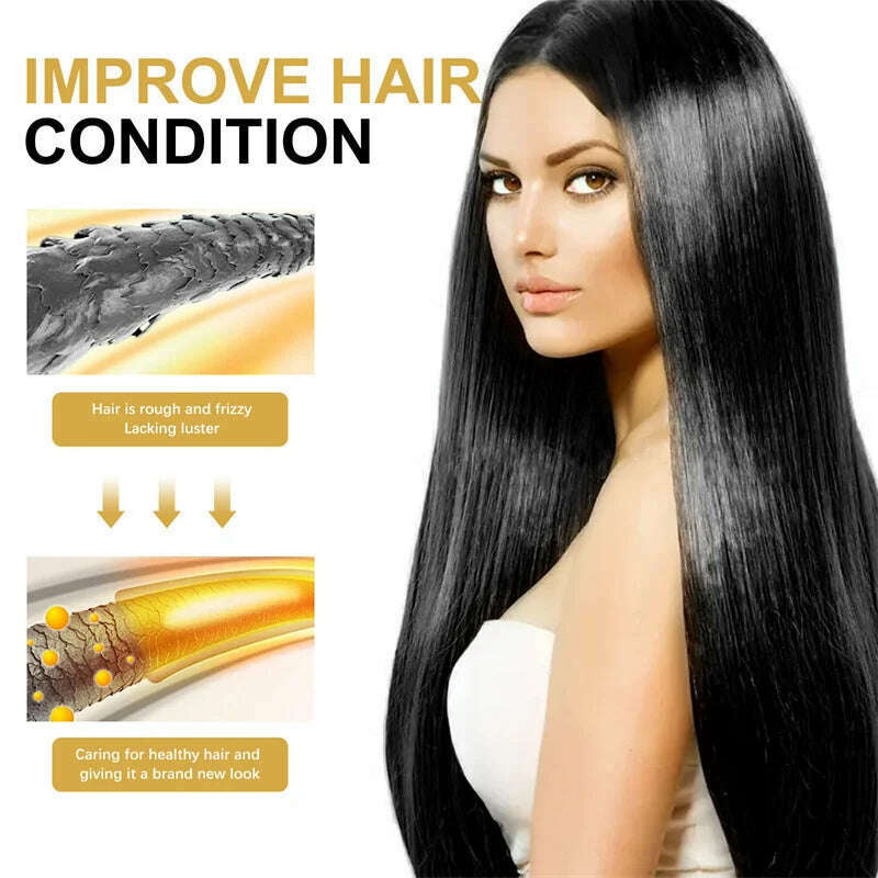 KIMLUD, Rosemary Hair Shampoo Kit Split Ends Dry Nourishing Hair Growth Strengthening Anti Hair Loss Essential Oil Regrowth Hair Mask, KIMLUD Womens Clothes