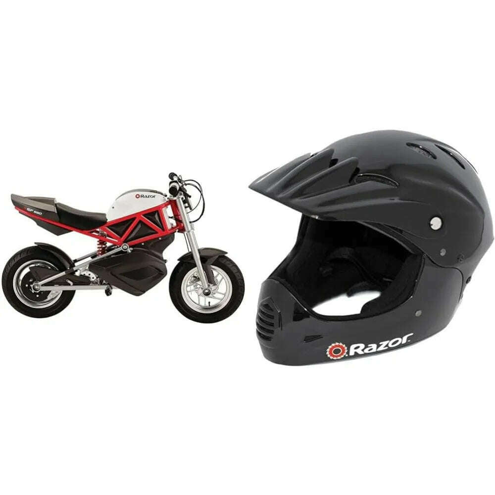 RSF650 Electric Bike for Ages 16+ - 36V Rechargeable Battery, Up to 17 MPH and 50 mins of Ride Time, for Riders up to 220 lbs - KIMLUD