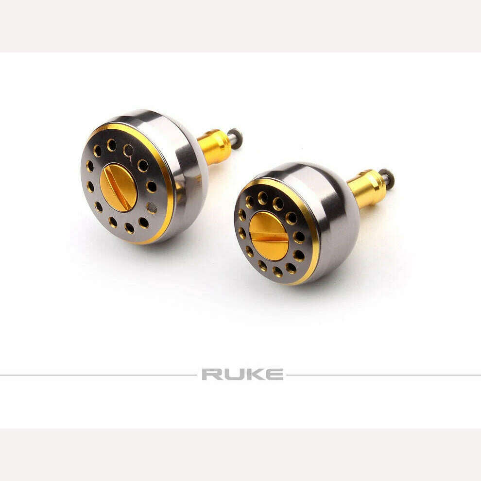 KIMLUD, Ruke Fishing Reel Handle Knob for Spinning Wheel Type32 mm&38 mm,alloy knob with shaft,free shipping, KIMLUD Womens Clothes
