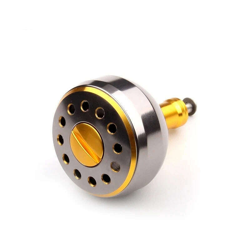 KIMLUD, Ruke Fishing Reel Handle Knob for Spinning Wheel Type32 mm&38 mm,alloy knob with shaft,free shipping, KIMLUD Womens Clothes