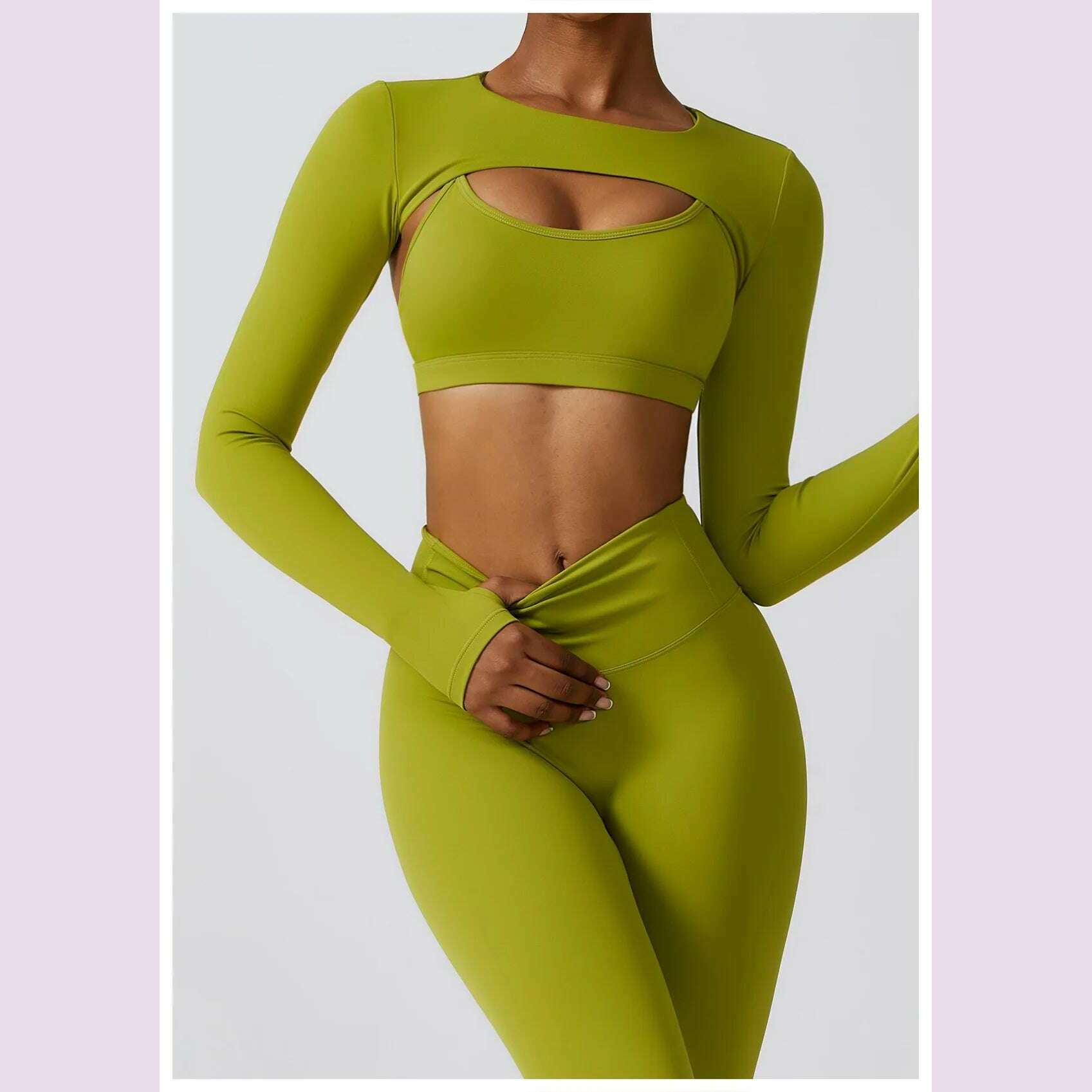 Running Shirt Fitness Tight Woman Work Out Clothing Shawl New Long Sleeve Yoga Tops Sexy Gym Sportswear Yoga Wear For Women - KIMLUD