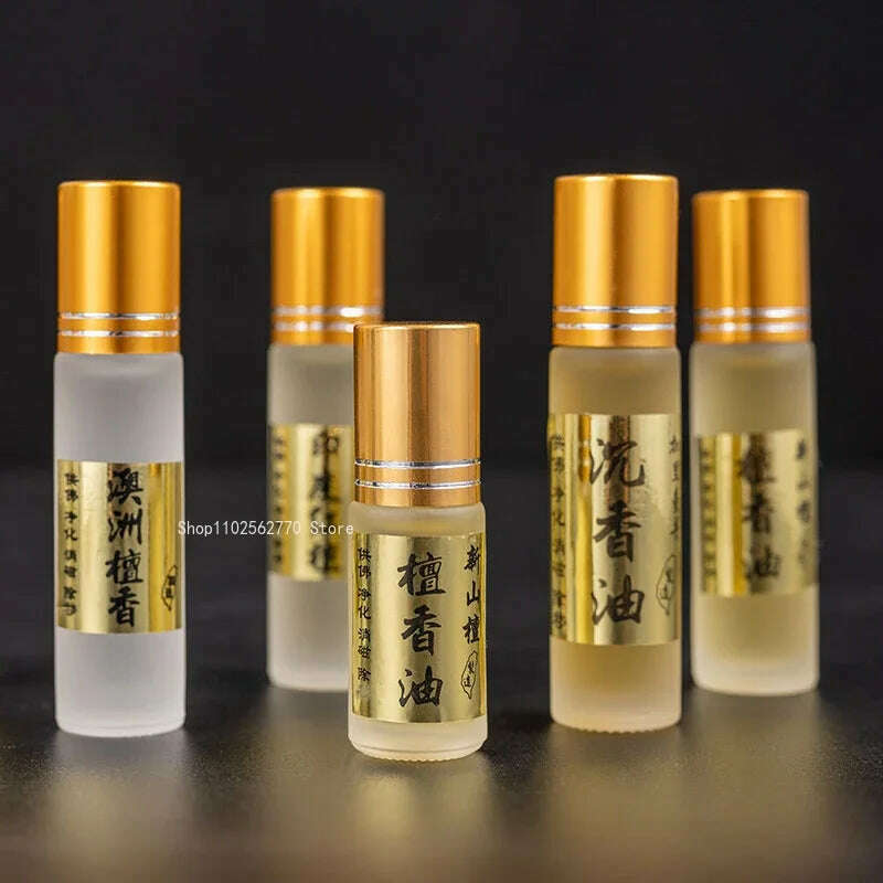 Sandalwood/Agarwood Essential Oil Soothing Ritual Buddha/For Buddha/maintenance Buddha Beads/daub Natural Aromatherapy Material - KIMLUD