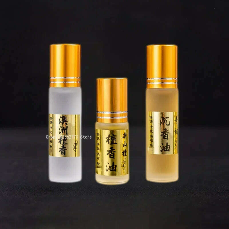 Sandalwood/Agarwood Essential Oil Soothing Ritual Buddha/For Buddha/maintenance Buddha Beads/daub Natural Aromatherapy Material - KIMLUD
