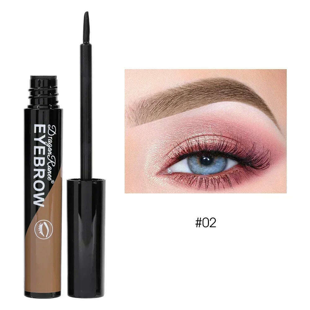 Semi-Permanent Peel Off Dye Eyebrow Cream Waterproof Eye Brow Tattoo Tint 3 Day Long Lasting Tearing Eyebrow Gel Makeup Cosmetic - KIMLUD
