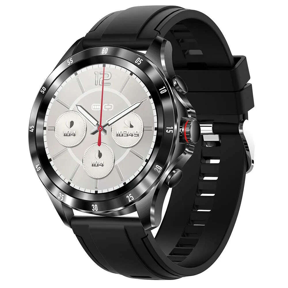 KIMLUD, SENBONO New Men's Smart Watch Max7 Bluetooth Answer Call Man Watch IP68 Waterproof Thermometer Tracker Sport Smartwatch Men 2022, Silica gel, KIMLUD Womens Clothes