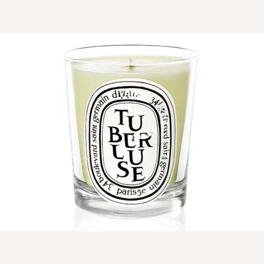 KIMLUD, Senior Romantic Scented Candles France Fragrance Mood Diffuser Fresh Light Home Fragrance Lasting Air Companion Aroma Gift, TUBEREUSE190g, KIMLUD APPAREL - Womens Clothes